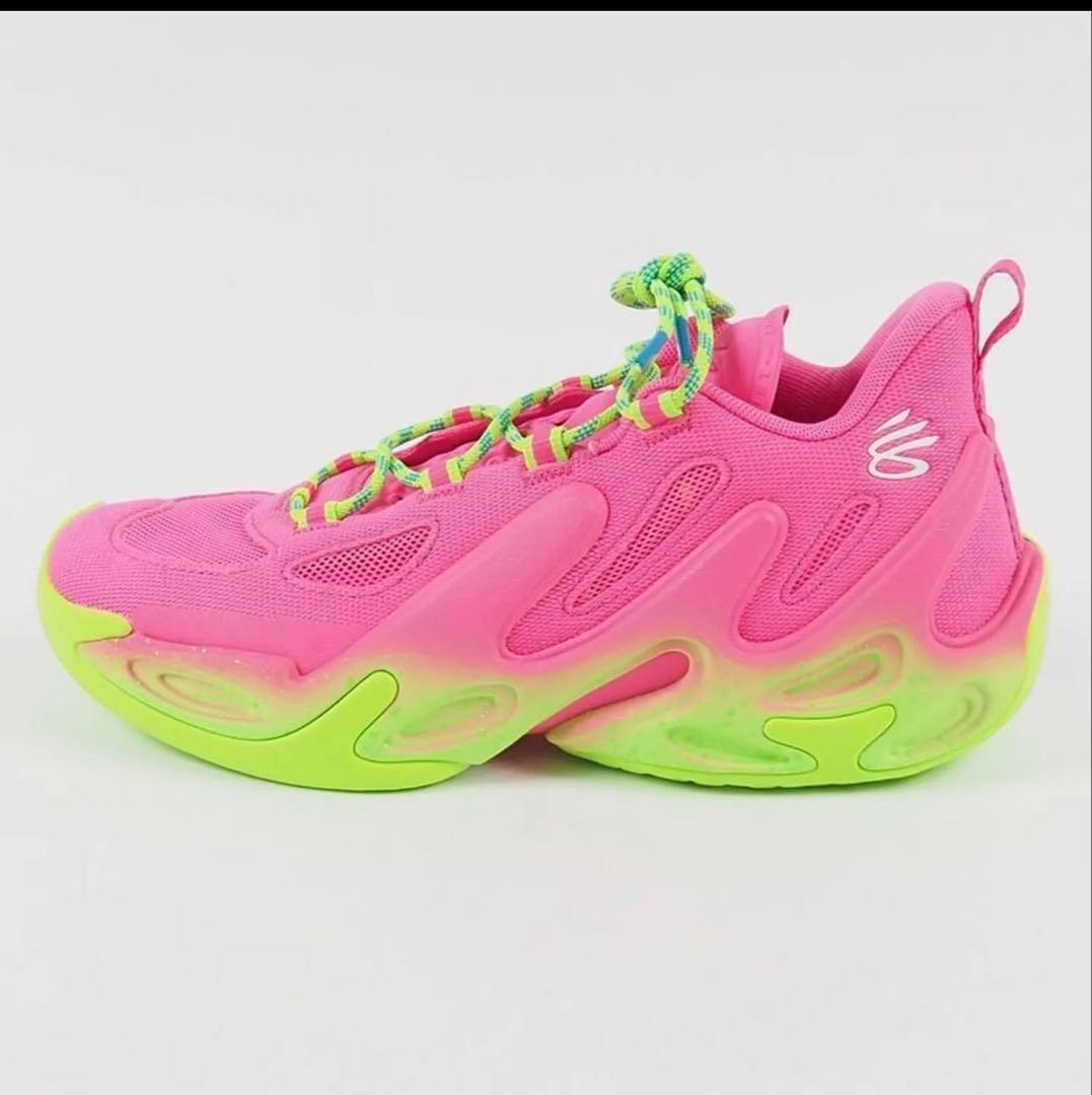 シューズ(男性用) Under Armour Curry 13 AP Pink/Green 27.5