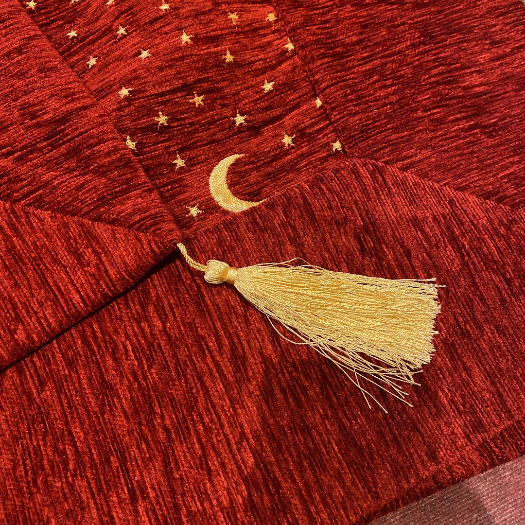 160*220cm マルチカバー cotton100% red