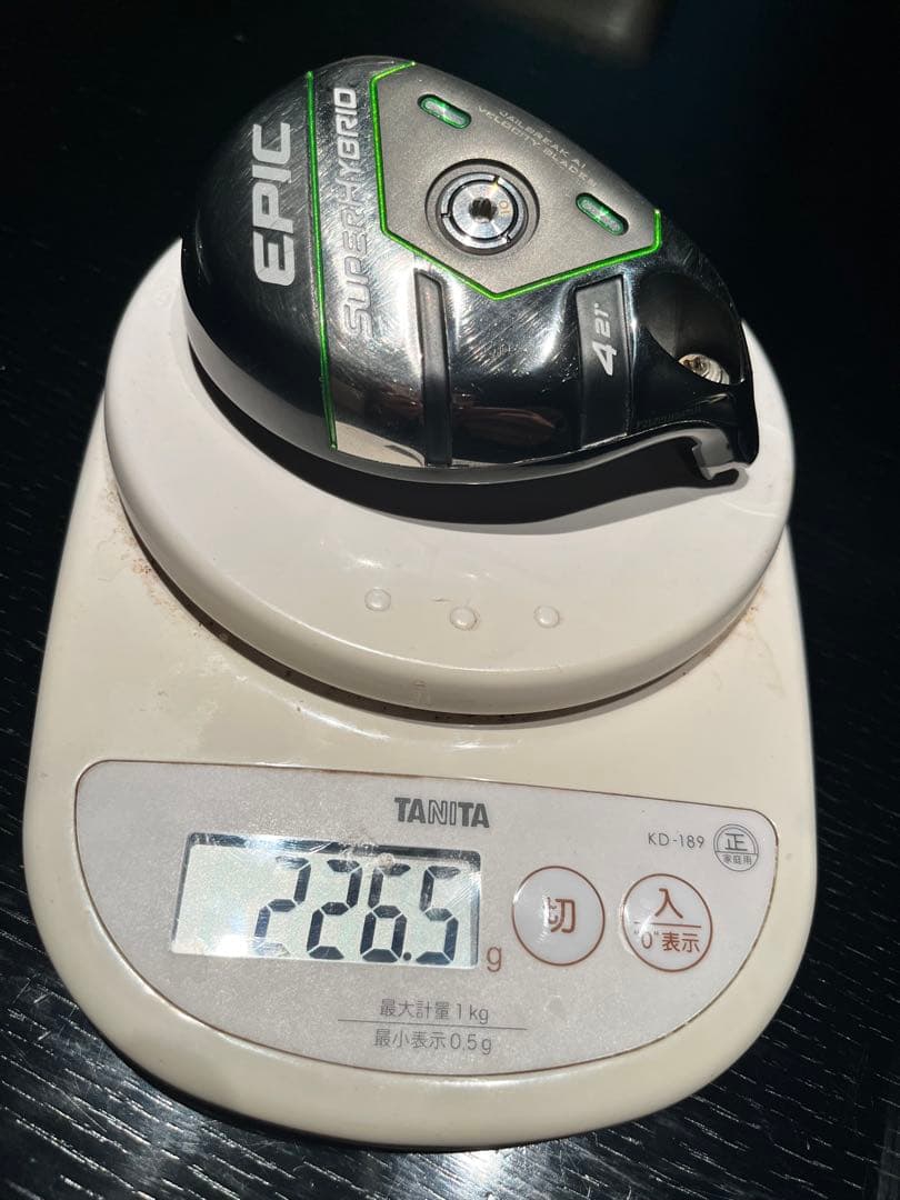 Callaway EPIC SUPER HYBRID 4番21度　ヘッドのみ