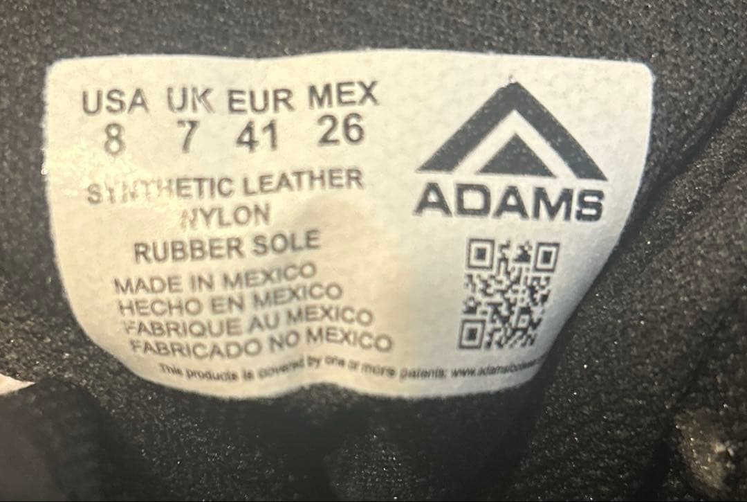 【新品未使用】ADAMS Vトレーナー3.0 ボクシング　シューズ