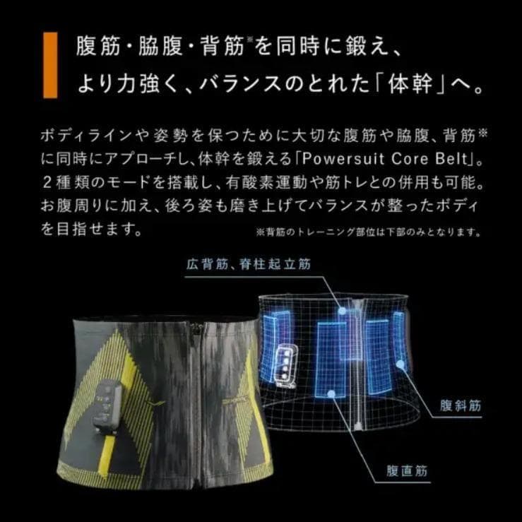 最安値【新品】LLサイズ　シックスパッド パワースーツコアベルト EMS