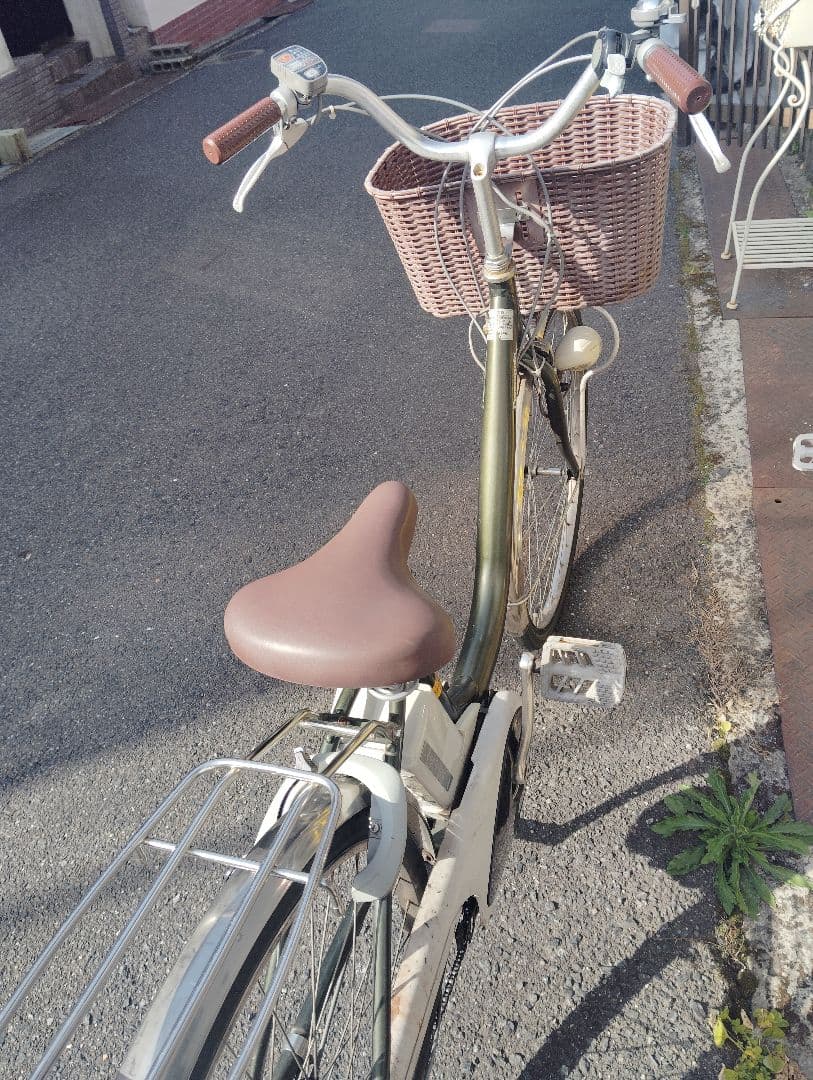 Panasonic 電動アシスト自転車 バッテリー新品3か月以内！大阪府引き取り