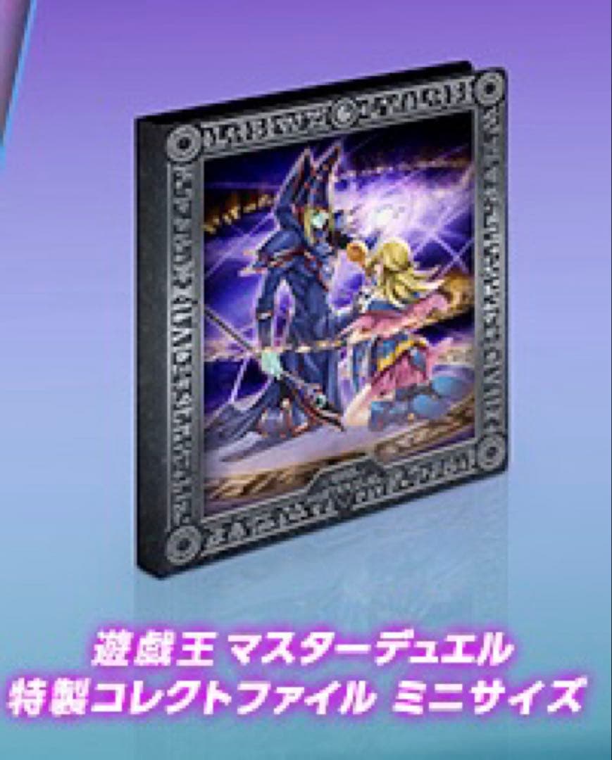 特製コレクトファイル　ミニサイズ(「黒魔術の継承」デザイン)