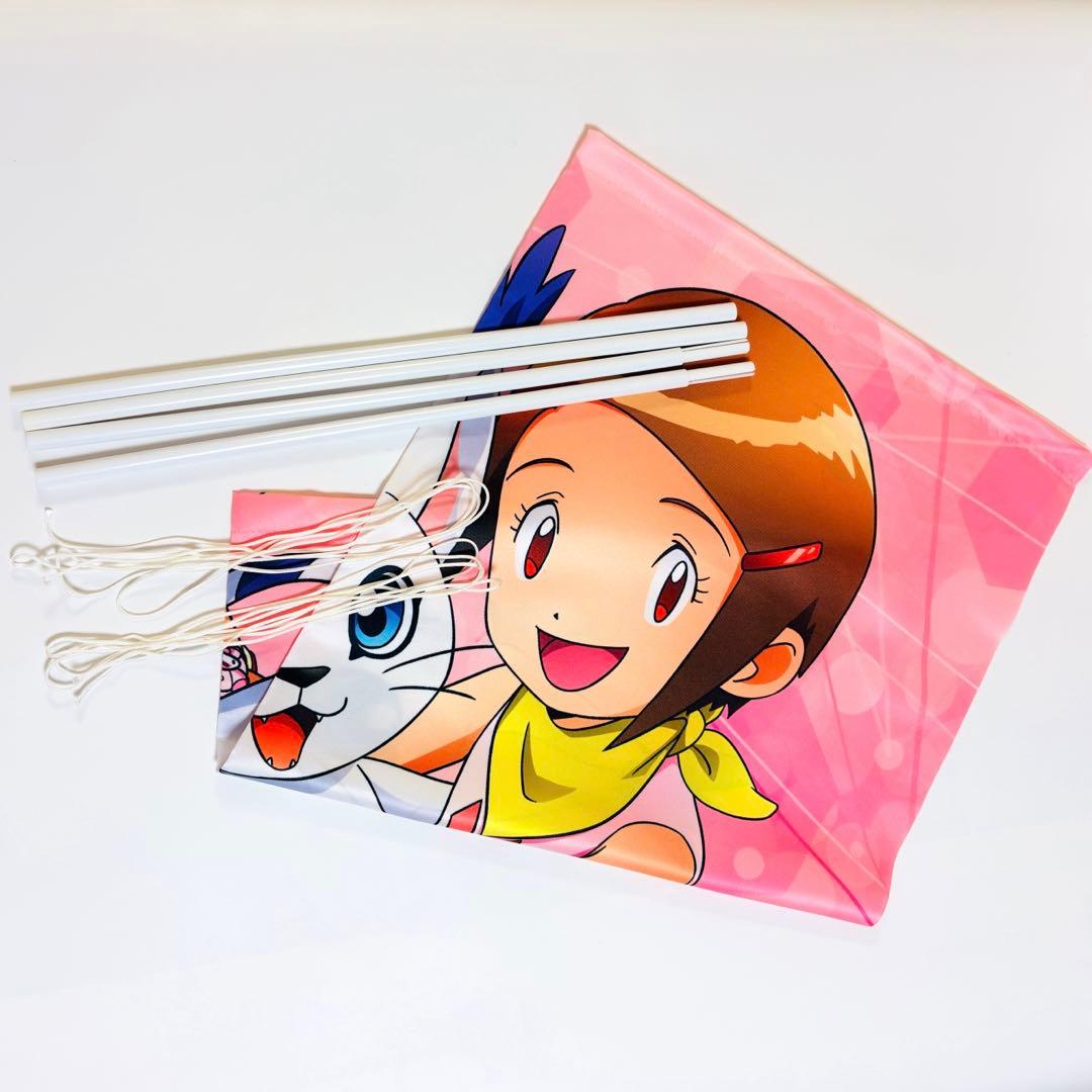 デジモンアドベンチャー 八神ヒカリ テイルモン タペストリー