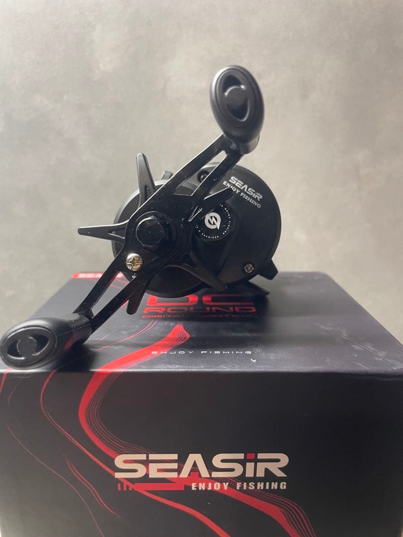 SEASIR DCラウンド 164g 真鍮ギア搭載 海水 左巻 DC搭載