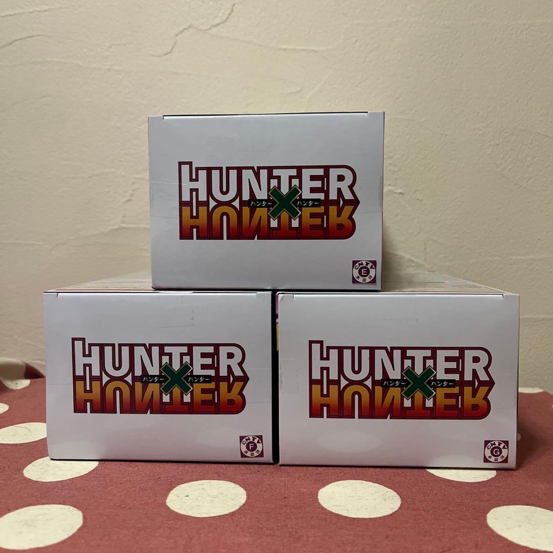HUNTER×HUNTERゴン、キルア、ヒソカ- G.I. 編- 合計6体セット