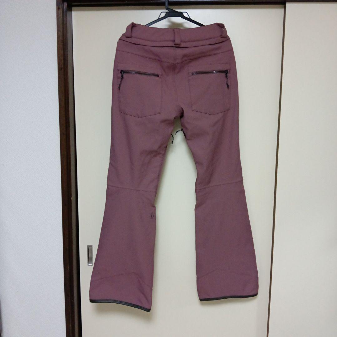 VOLCOM スノーボードパンツ XSサイズ ピンクブラウン