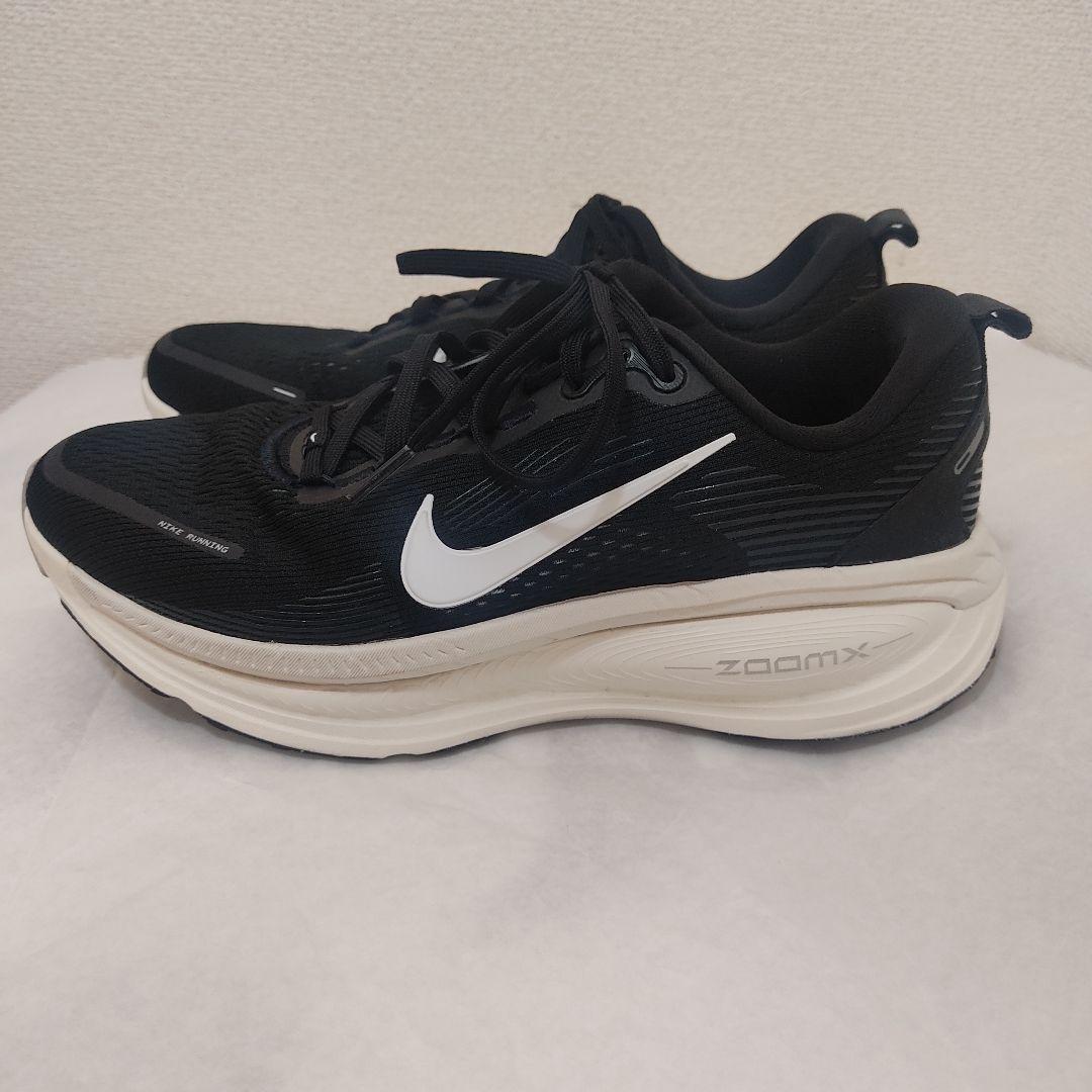 ♫12km NIKE ボメロ18ランニングシューズ 25.5cm ブラック 箱