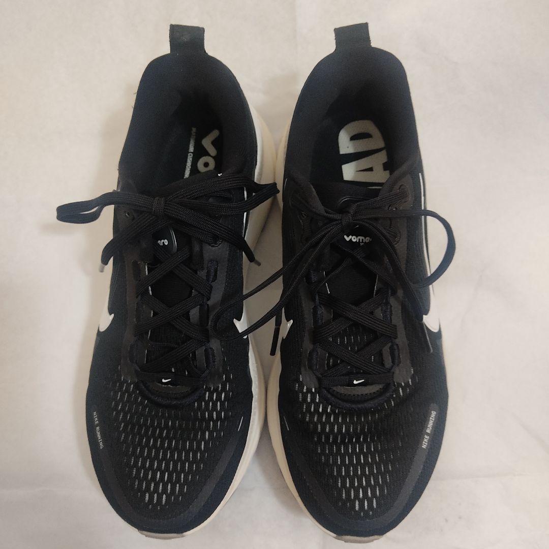 ♫12km NIKE ボメロ18ランニングシューズ 25.5cm ブラック 箱