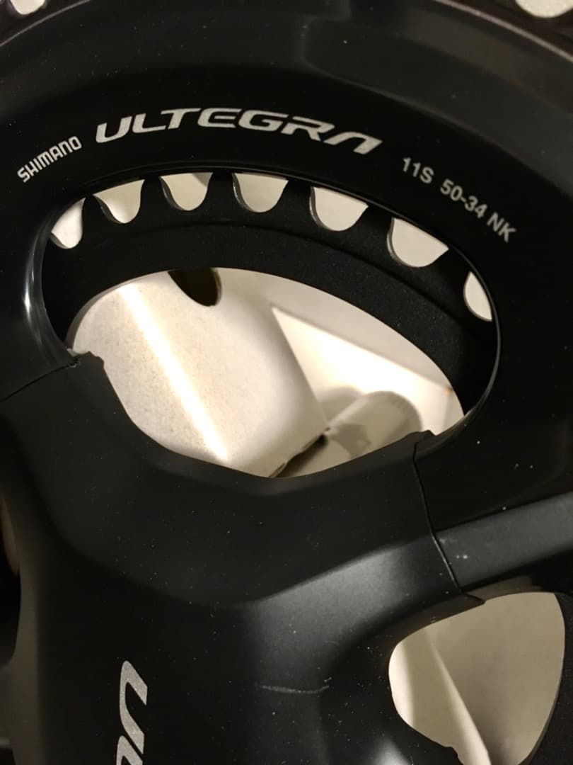 【新品】165mm ULTEGRA FC-08 クランクセット 11速