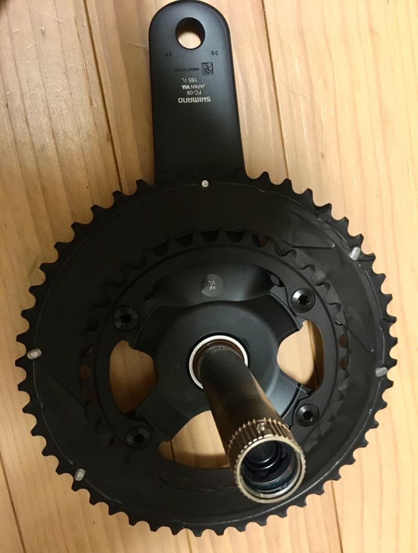 【新品】165mm ULTEGRA FC-08 クランクセット 11速