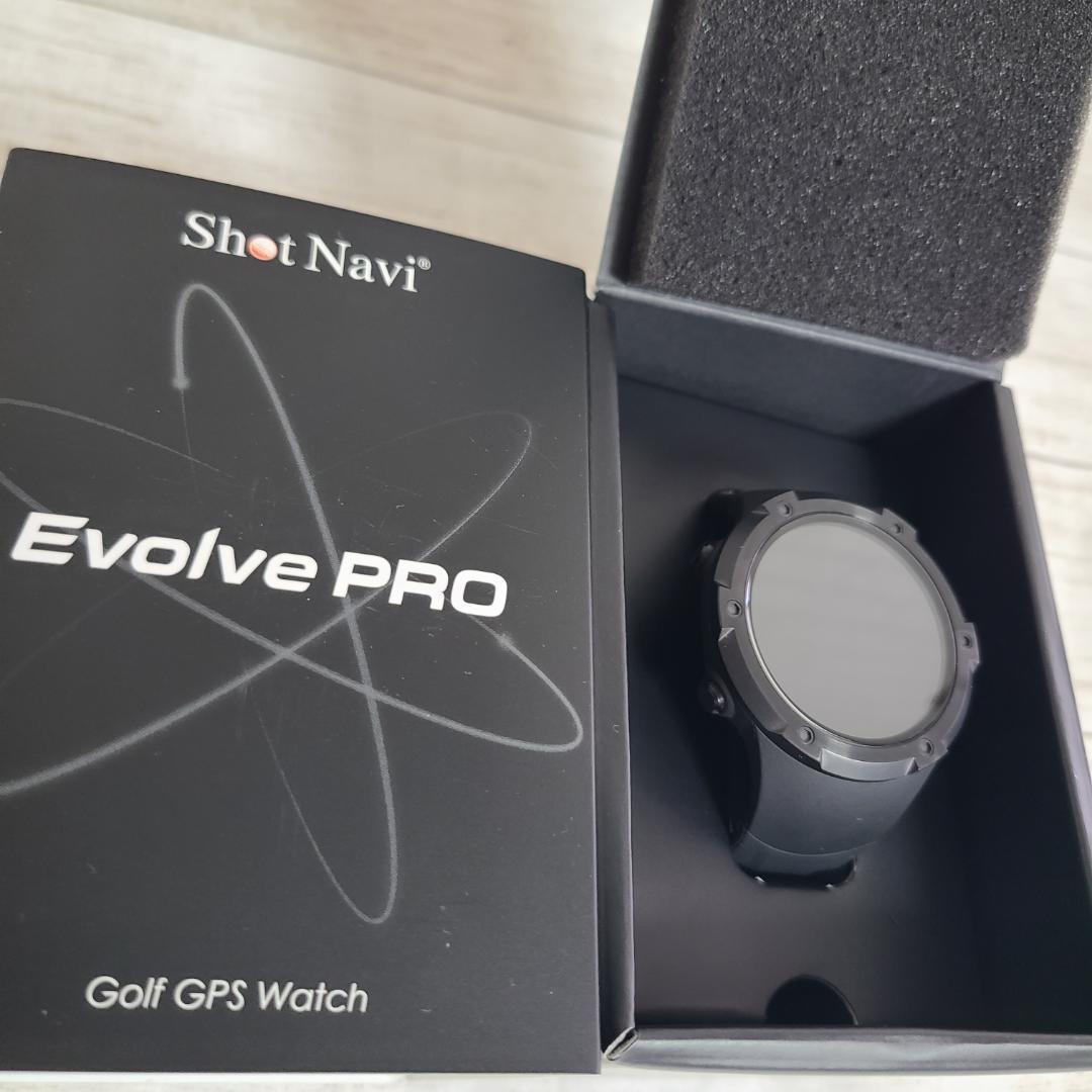 極美品★ Shot Navi Evolve PRO ゴルフ用GPSウォッチ