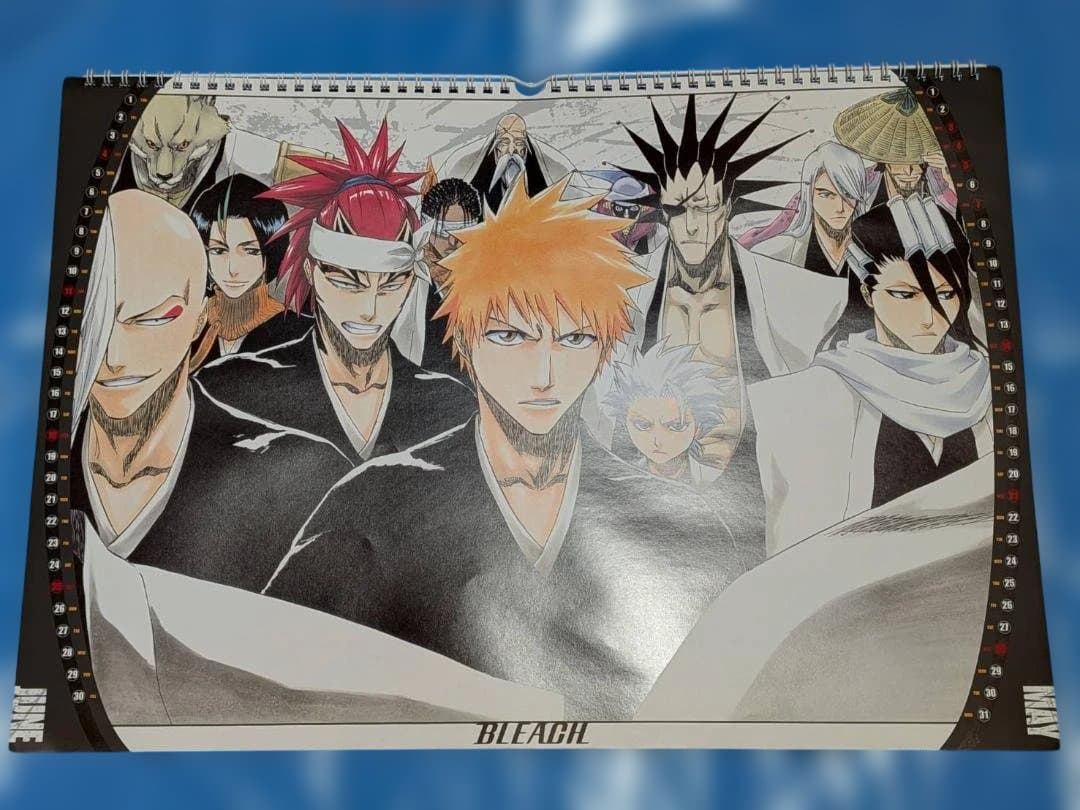 BLEACH 2006年カレンダー ポスター付 当時物 集英社 箱あり