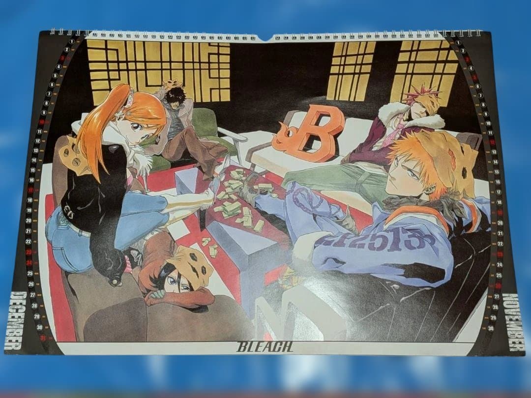 BLEACH 2006年カレンダー ポスター付 当時物 集英社 箱あり