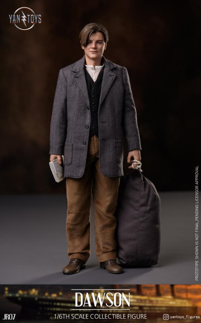 YANTOYS 1/6 ドーソン JR07 Dawson タイタニック ジャック