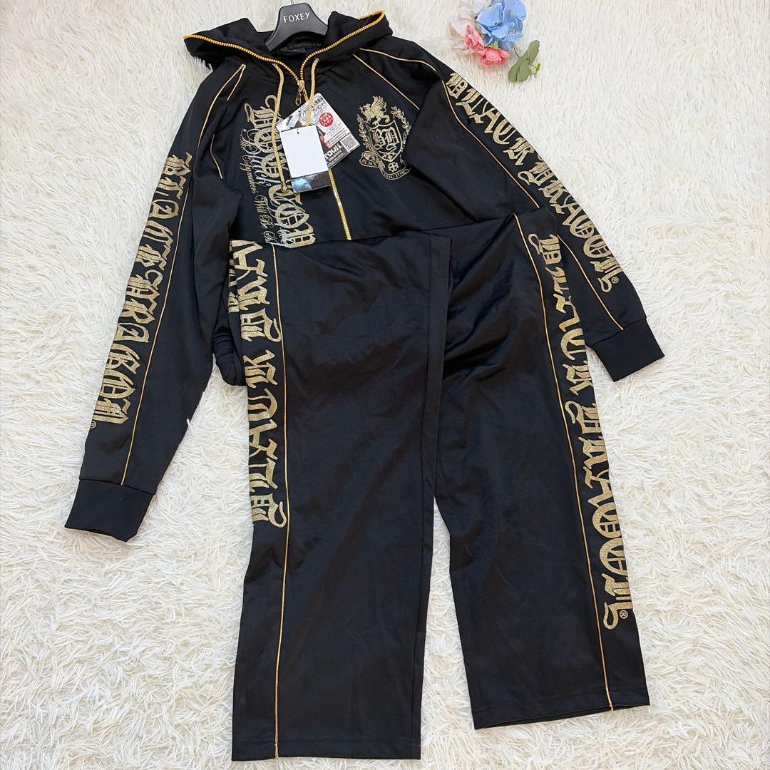 【レア✨希少✨未使用品】黒龍 y2k 平成 DOGTOWN つなぎ ジャージLL