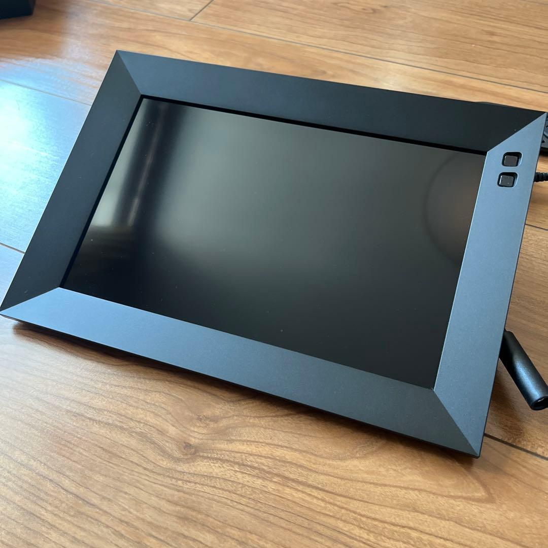 値下げ⭐︎Nixplay スマートデジタルフォトフレームブラック10.1 インチ