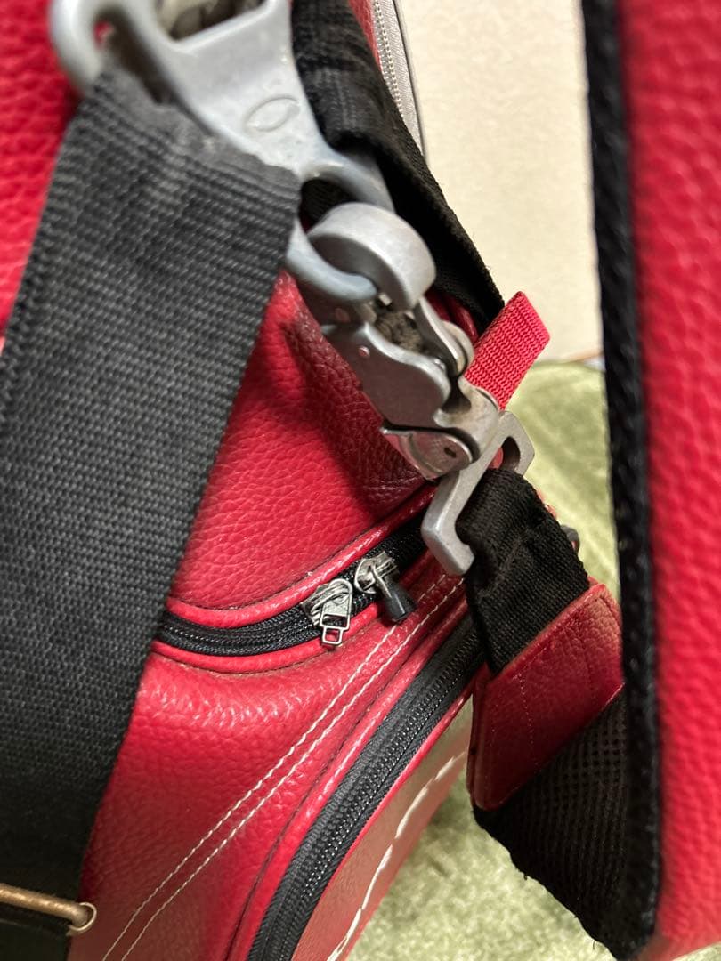 Oakley 赤 シルバー キャディバッグ