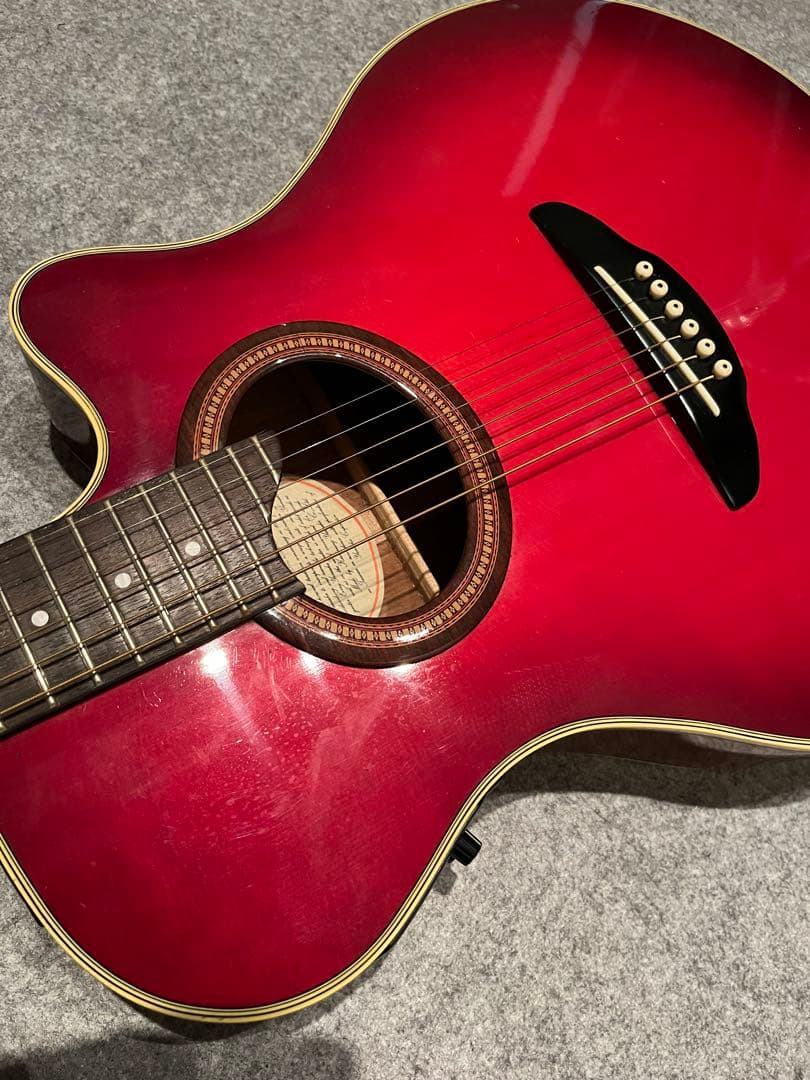 YAMAHA APX-6A エレアコ サンバーストカラー通電確認