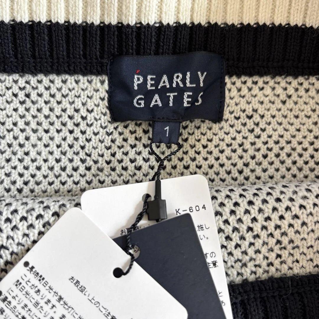 新品未使用品★PEARLY GATES 幾何学模様スカート サイズ1