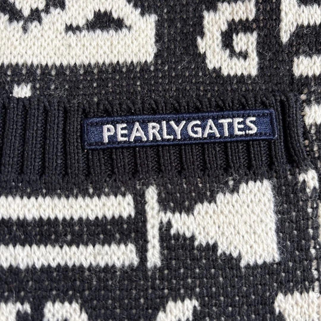 新品未使用品★PEARLY GATES 幾何学模様スカート サイズ1