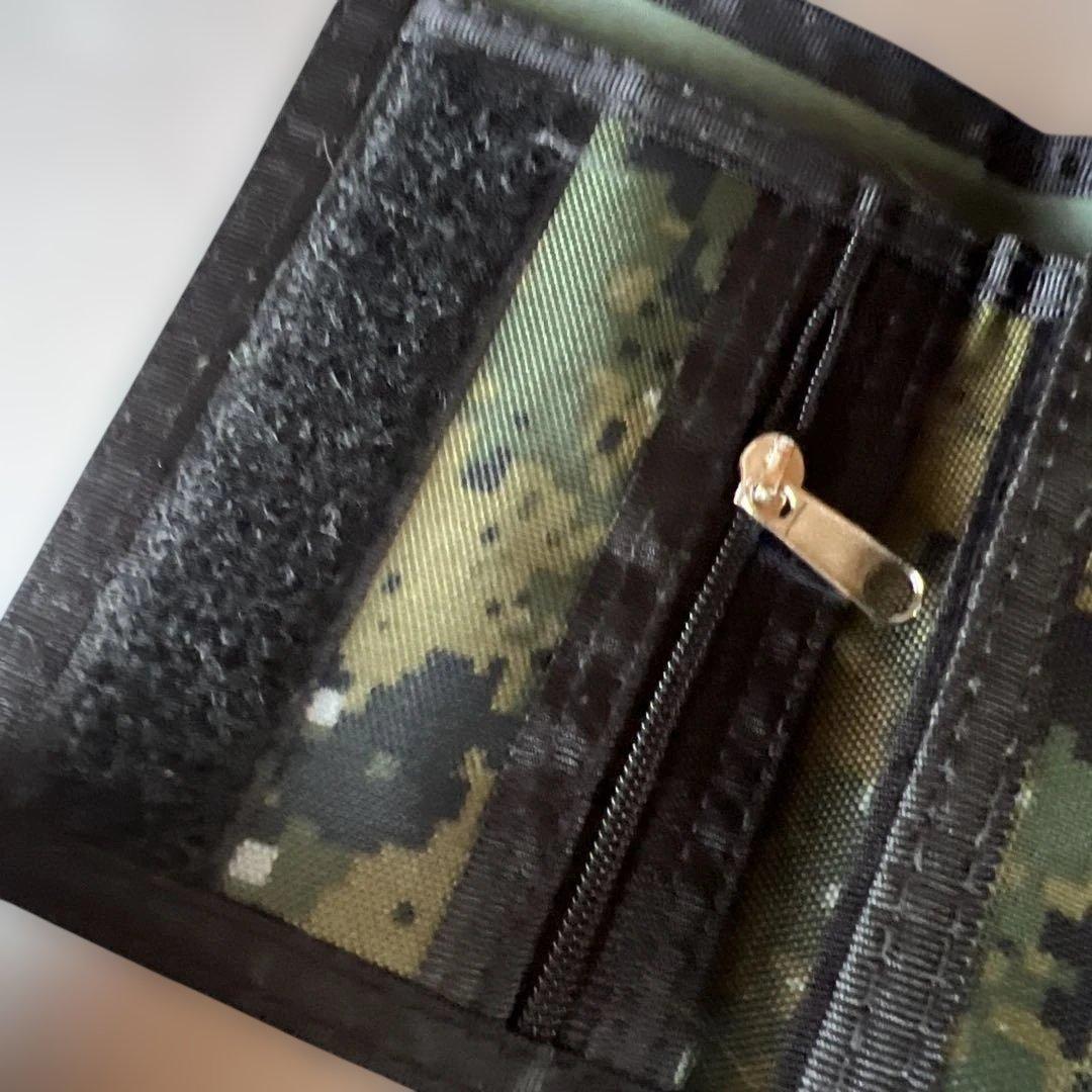 官給　現役台湾軍陸軍特殊部隊用迷彩柄財布 コンパクトタイプ