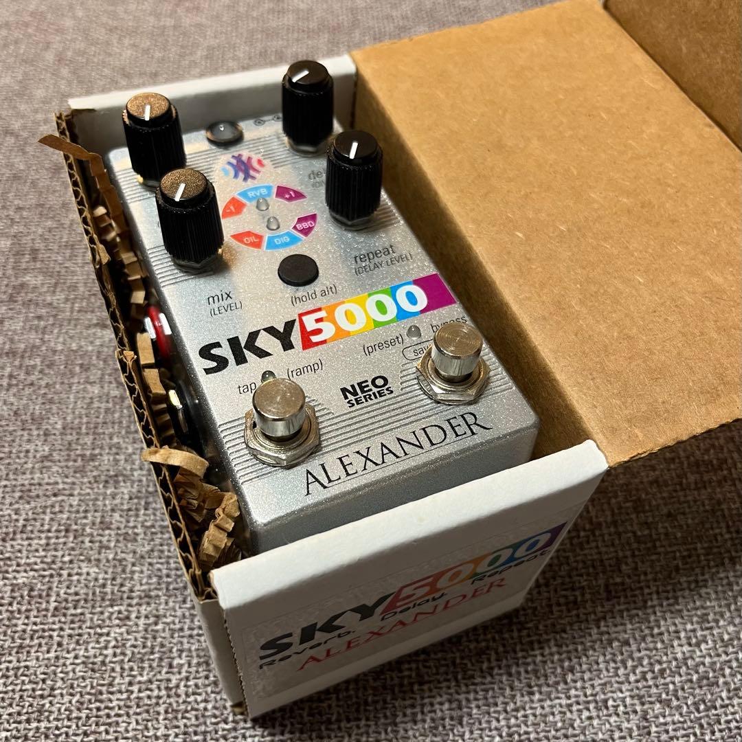 ALEXANDER SKY5000 ギターエフェクター リバーブ/ディレイ