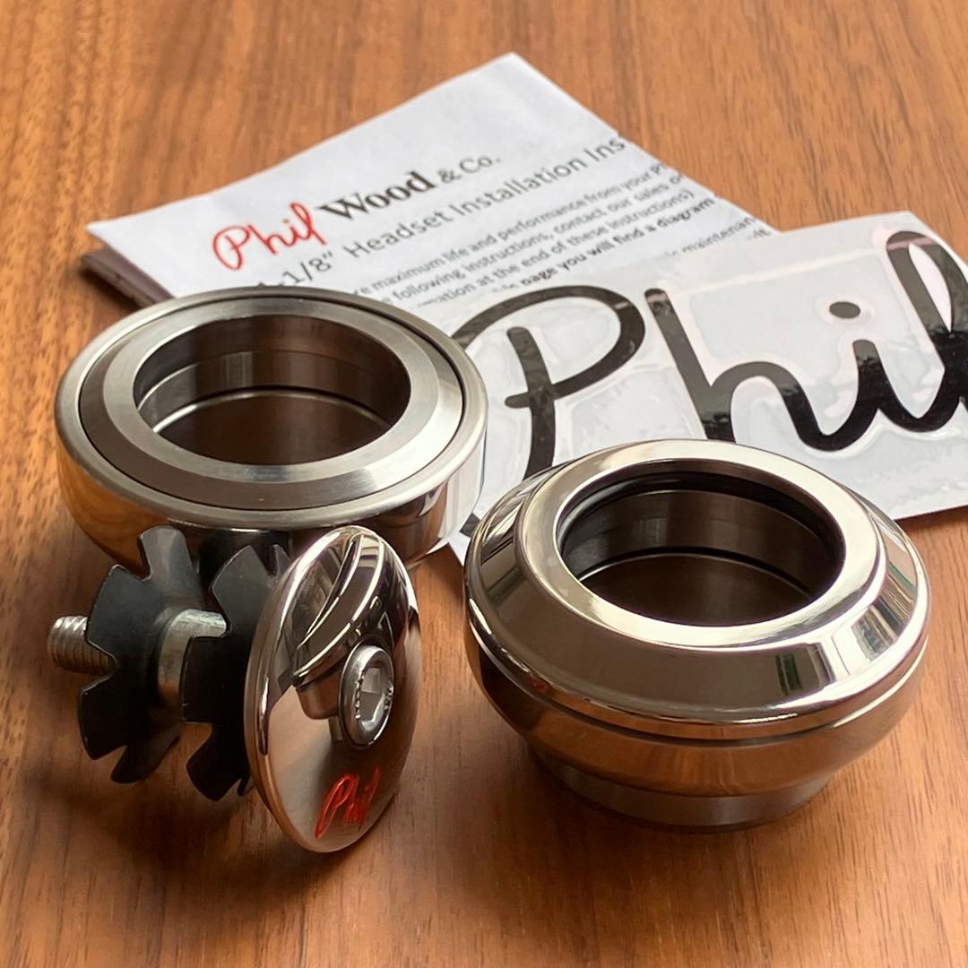 【新品】PHILWOOD ステンレス 1-1/8 headset