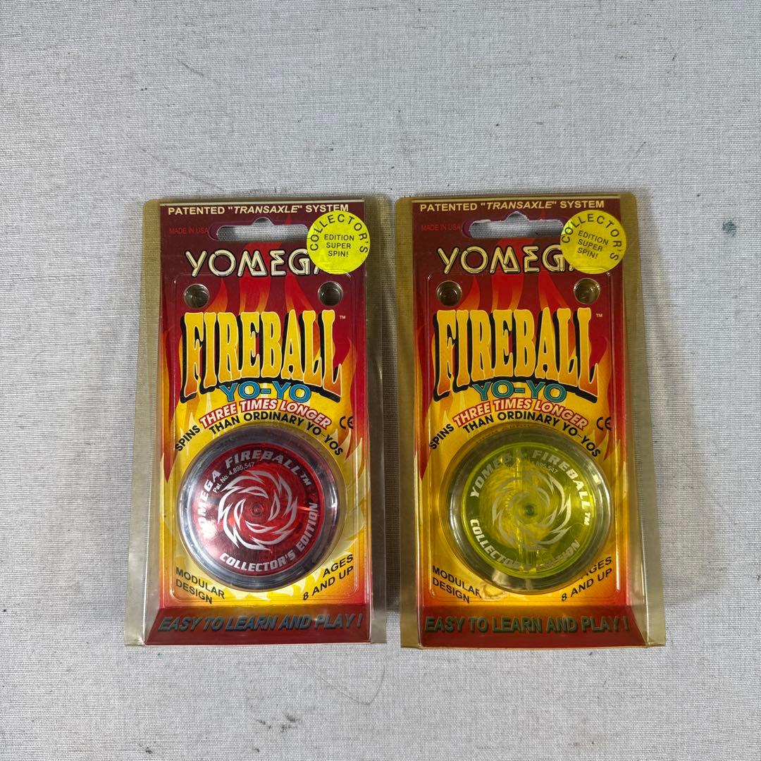 希少 YOMEGA　ハイパーヨーヨー　プロスピナーファイヤーボール 2個セット
