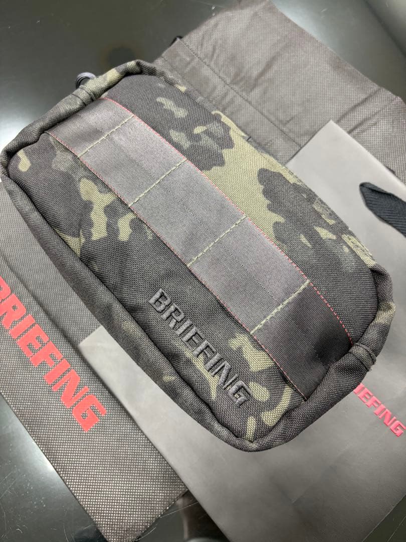 BRIEFING DOUBLE ZIP POUCH ダブルジップ ポーチ 完売品