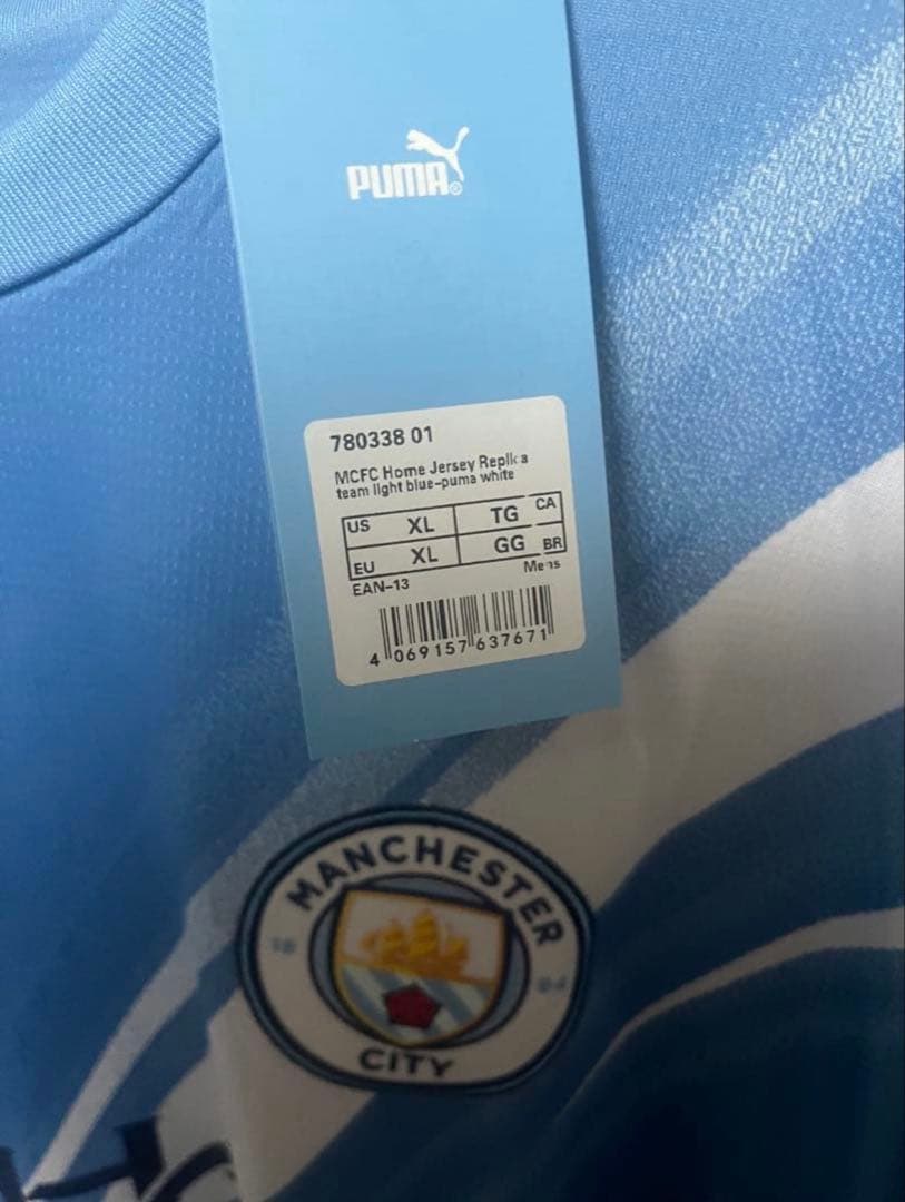 Puma マンチェスター・シティ ユニフォーム 新品