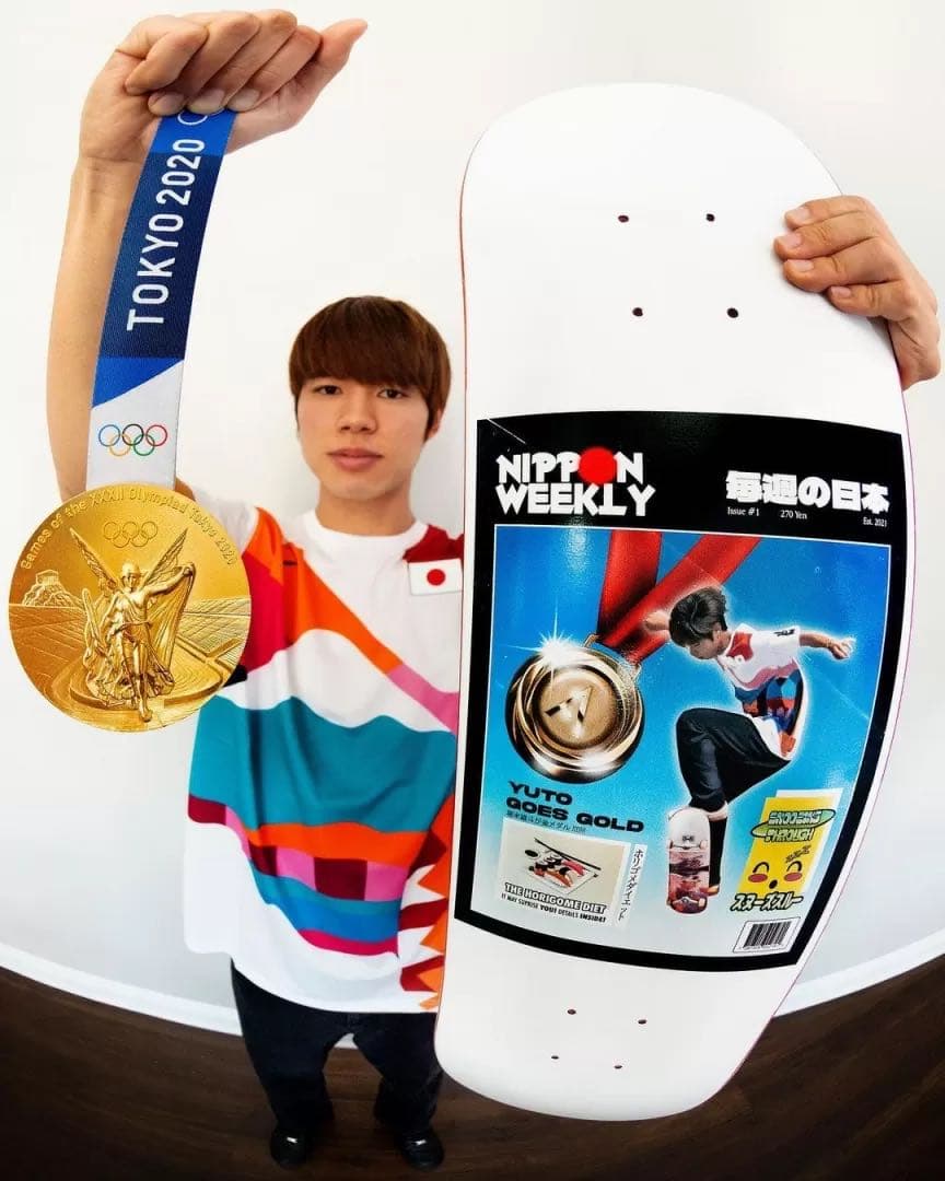 堀米雄斗 April デッキ skateboard 8.0 inch