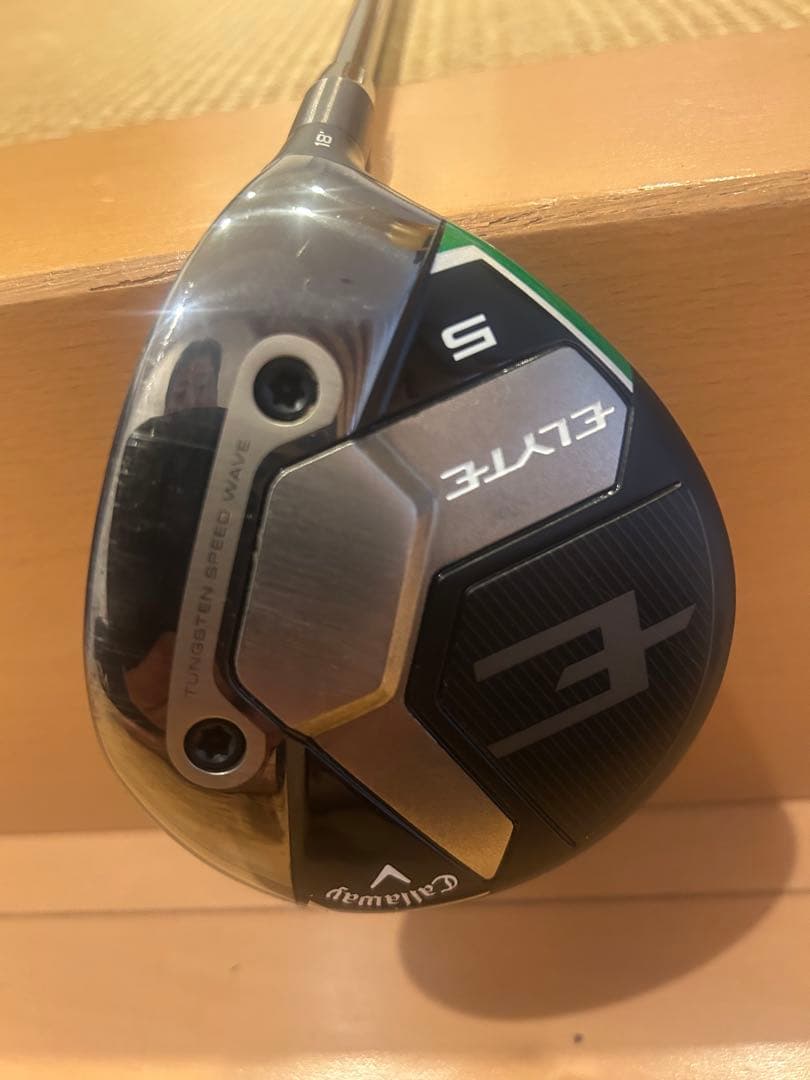 キャロウェイ　エリート　5w フェアウェイウッド　ベンタス　S ヘッドカバー付