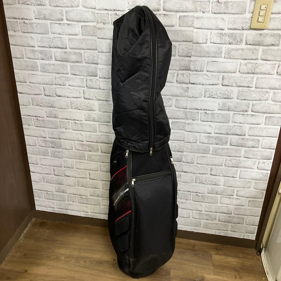【軽量・美品】Fitway フィットウェイ キャディバッグ 5分割 ブラック