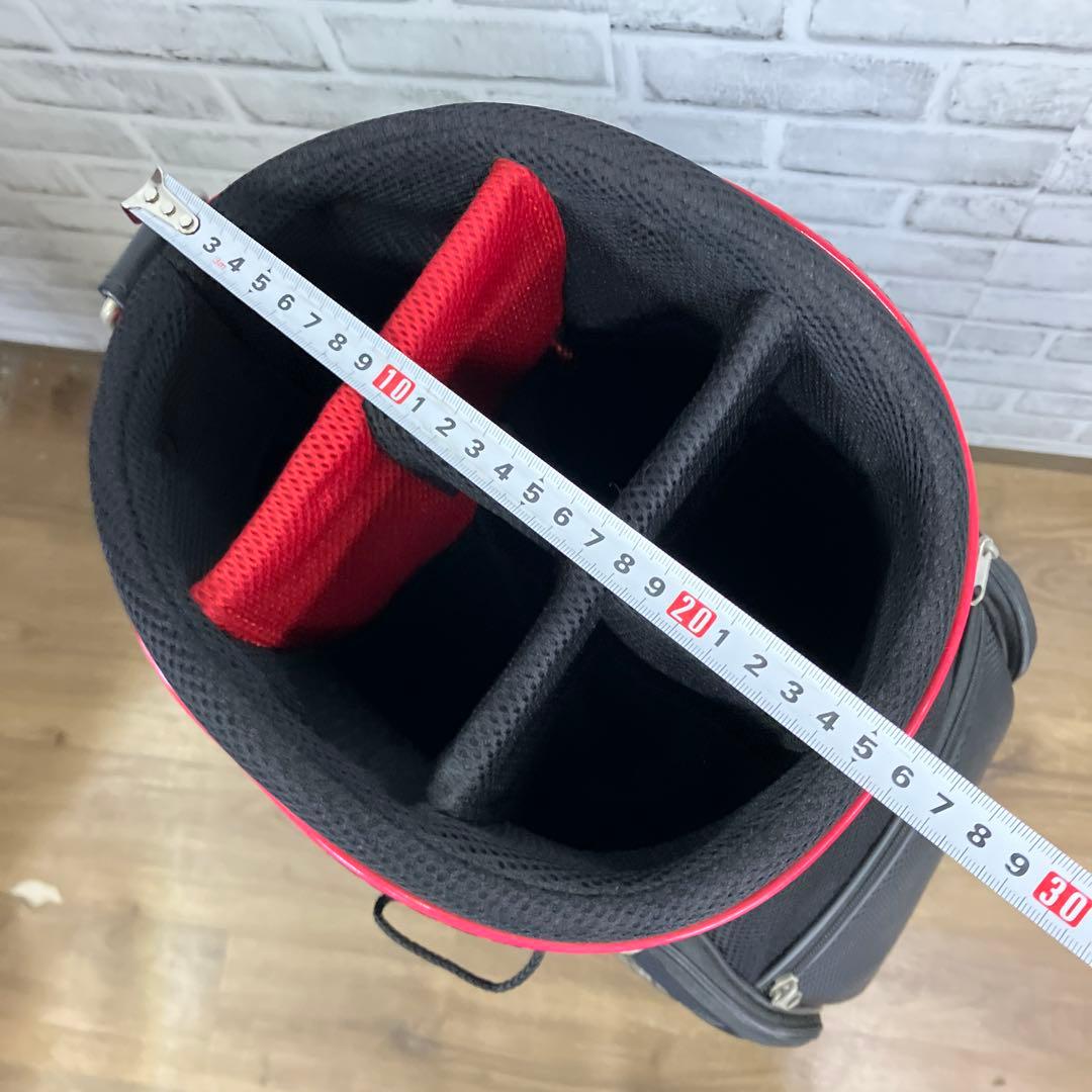 【軽量・美品】Fitway フィットウェイ キャディバッグ 5分割 ブラック