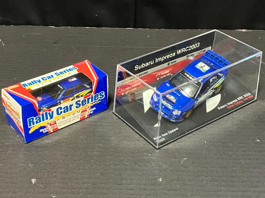 スバル インプレッサ WRC 2003 ミニカーモデルカートランスフォーマー3点