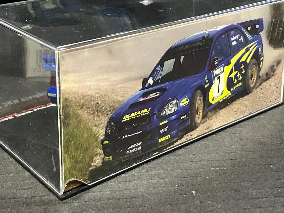 スバル インプレッサ WRC 2003 ミニカーモデルカートランスフォーマー3点