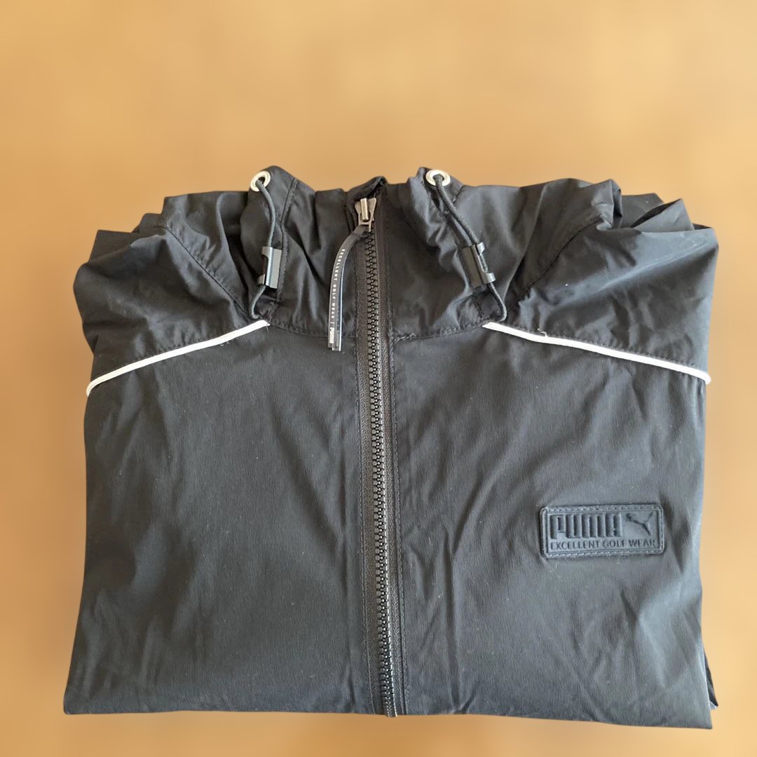 PUMAレディース ゴルフレインウェア ブラック