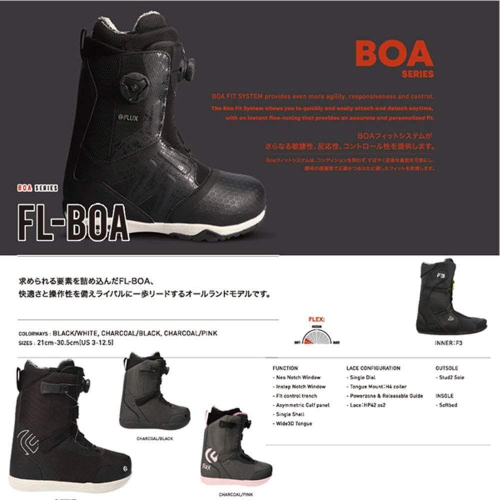 Z0470 FLUX フラックス FL-BOA ボードブーツ 23.5㎝