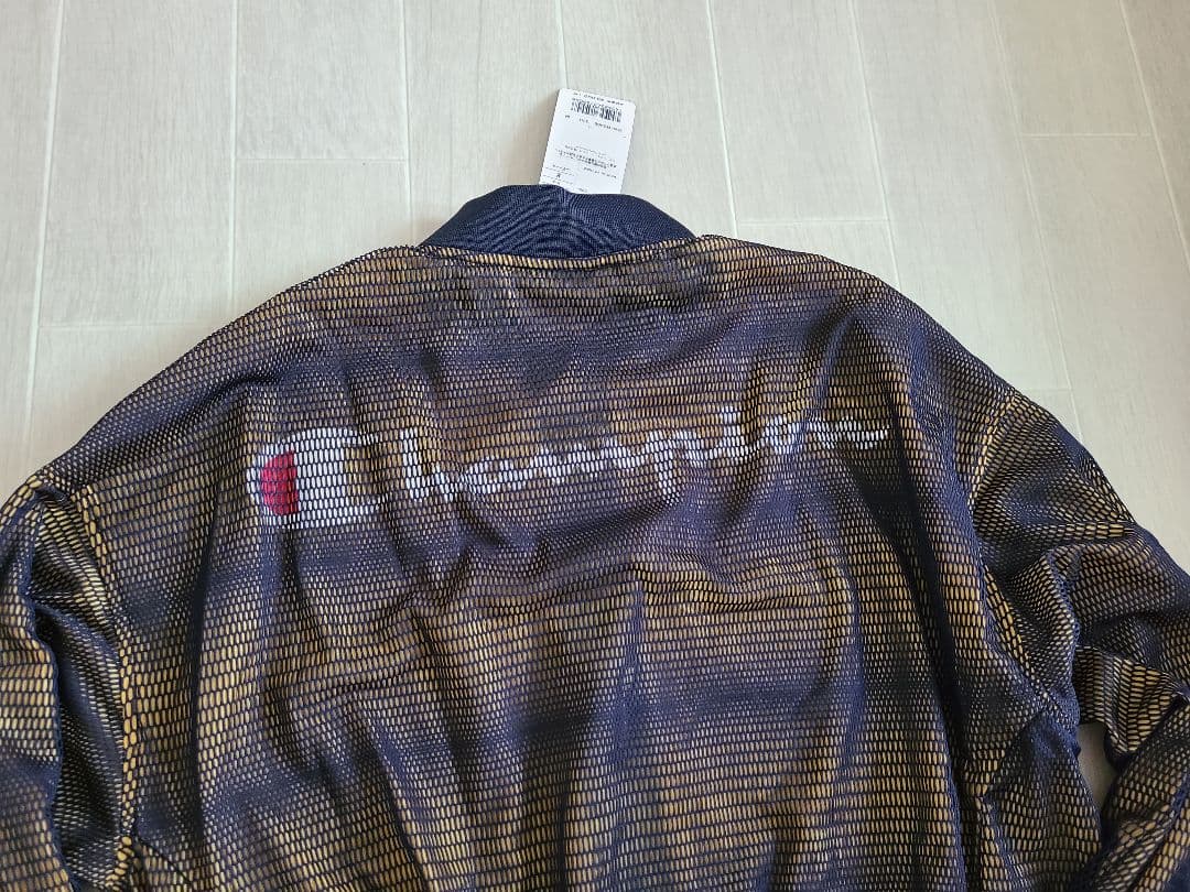 Championチャンピオンメッシュ　ジップアップブルゾン　新品タグ付きサイズＭ