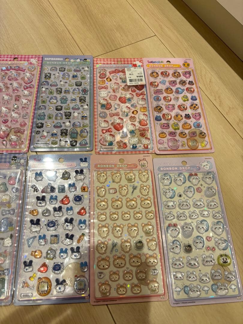 キャラクターシール 12枚セット