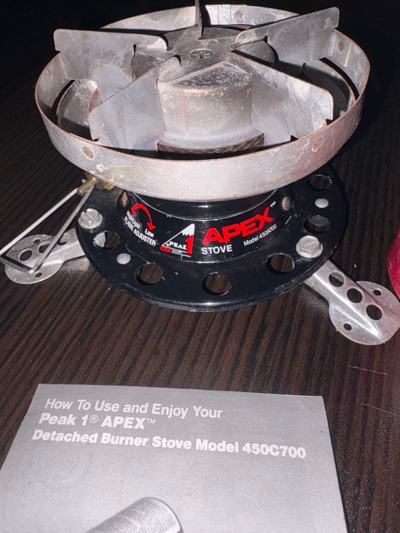 APEX 450A700 シングルバーナーコンロ　ジャンク品