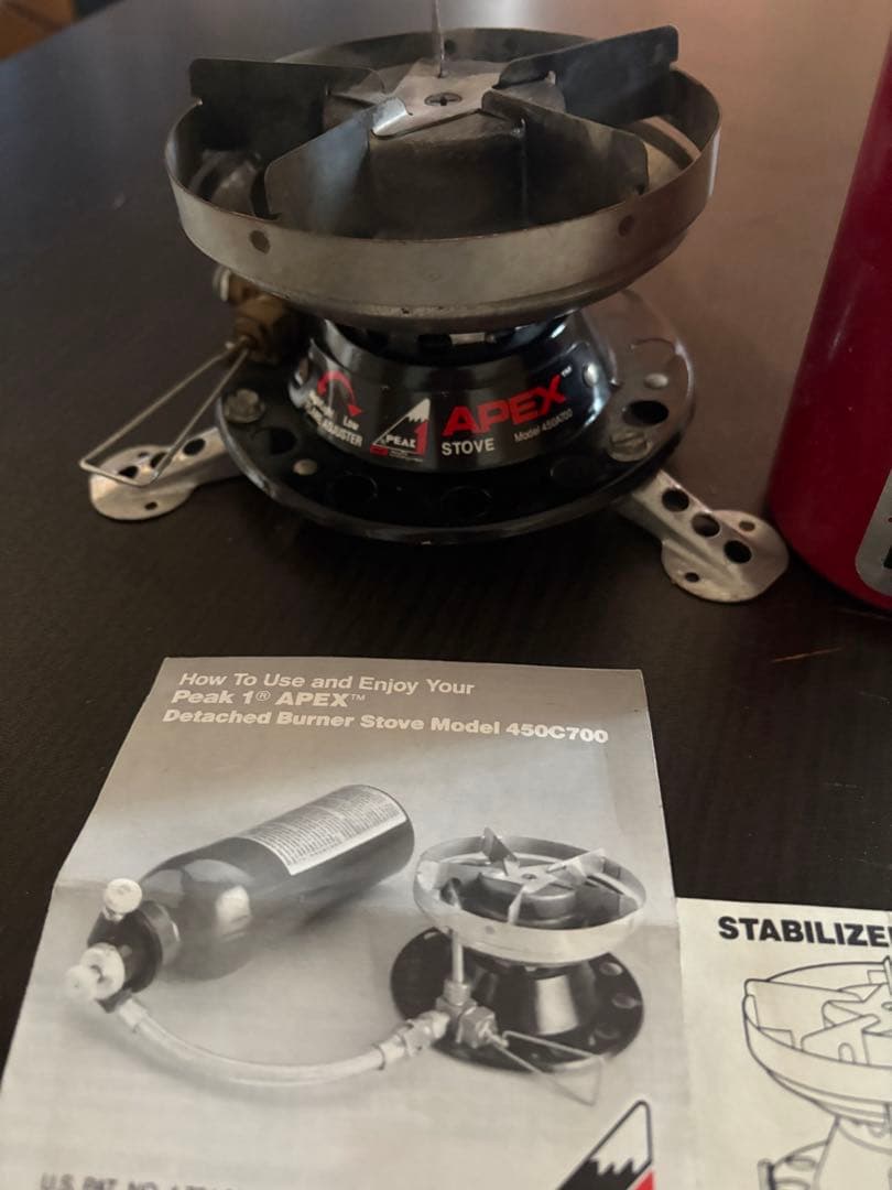 APEX 450A700 シングルバーナーコンロ　ジャンク品