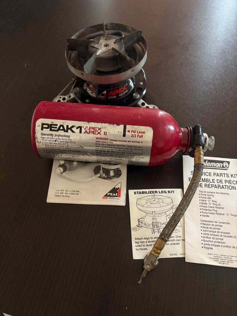 APEX 450A700 シングルバーナーコンロ　ジャンク品