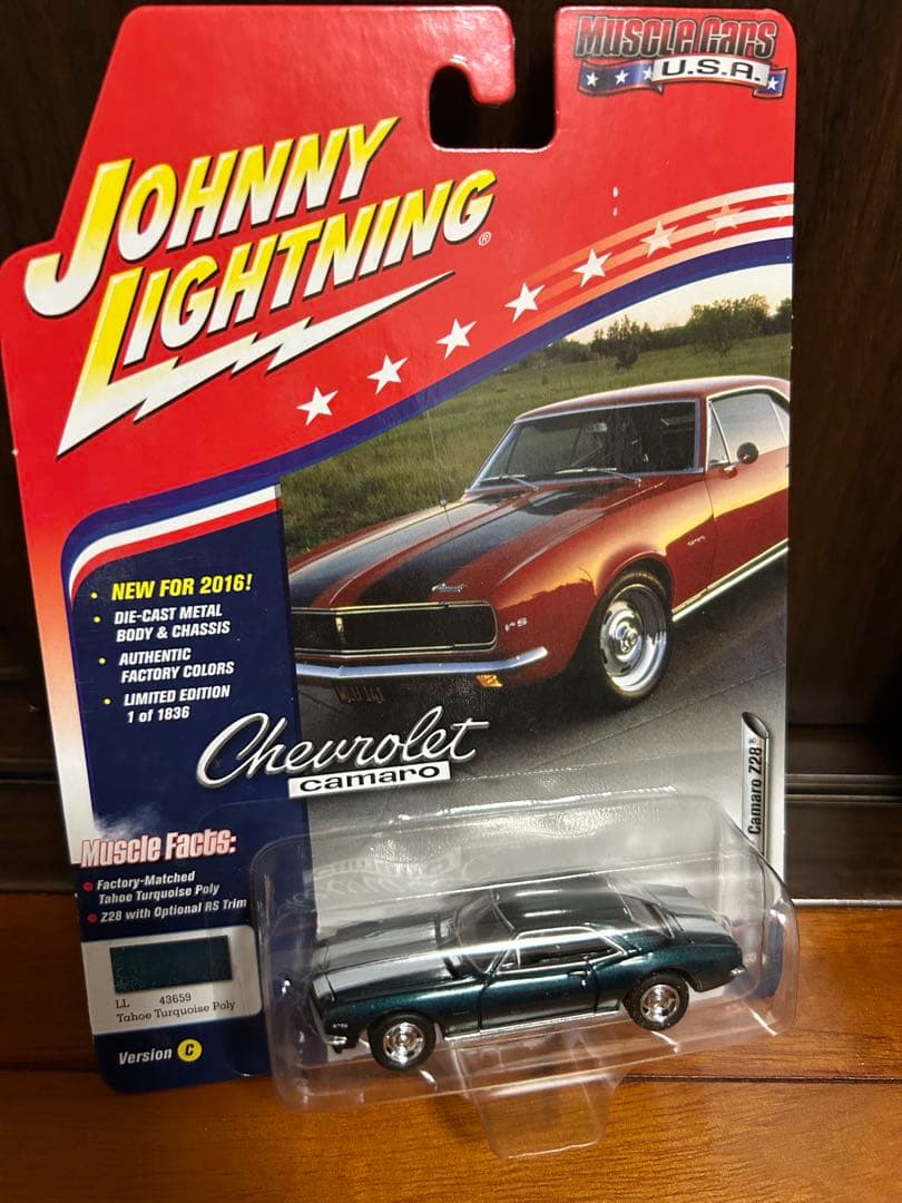 JohnnyLightningミニカー6台セットCamaro Mustang