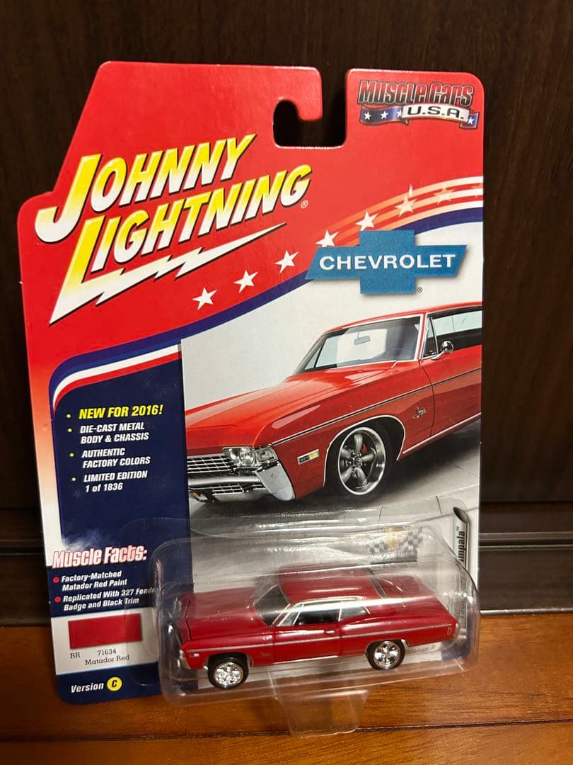 JohnnyLightningミニカー6台セットCamaro Mustang