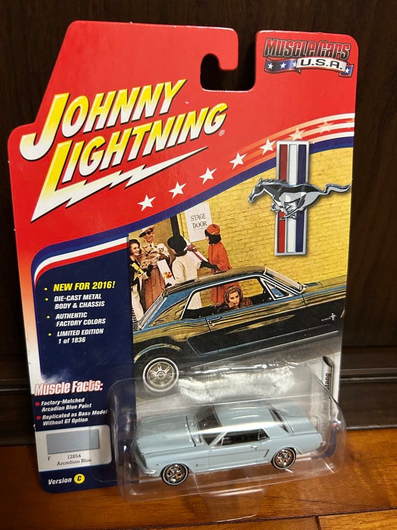 JohnnyLightningミニカー6台セットCamaro Mustang
