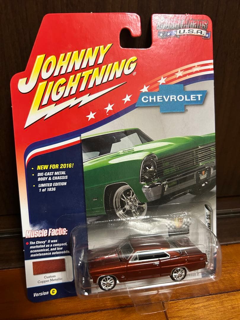 JohnnyLightningミニカー6台セットCamaro Mustang