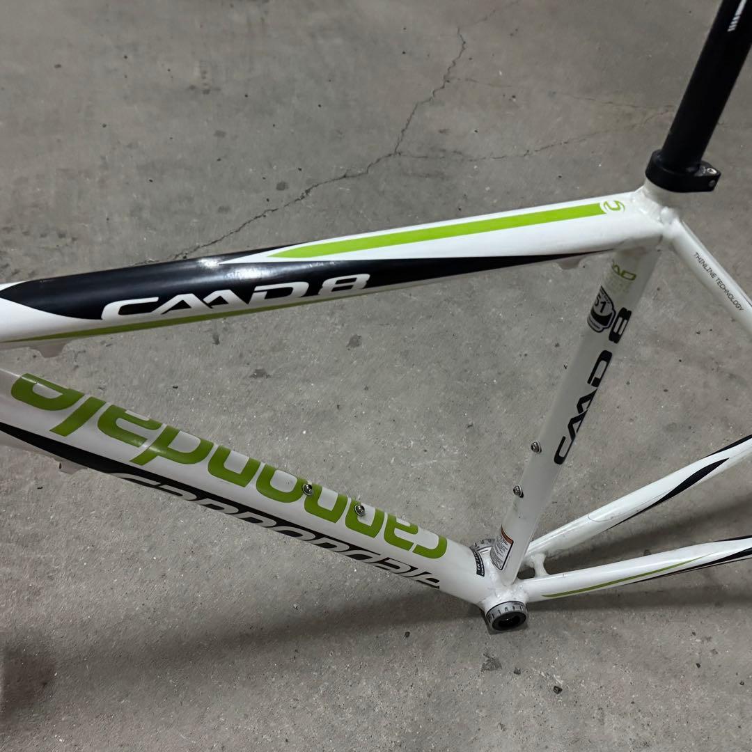 CANNONDALE CAAD8 軽量アルミ フレームセット ロードバイク