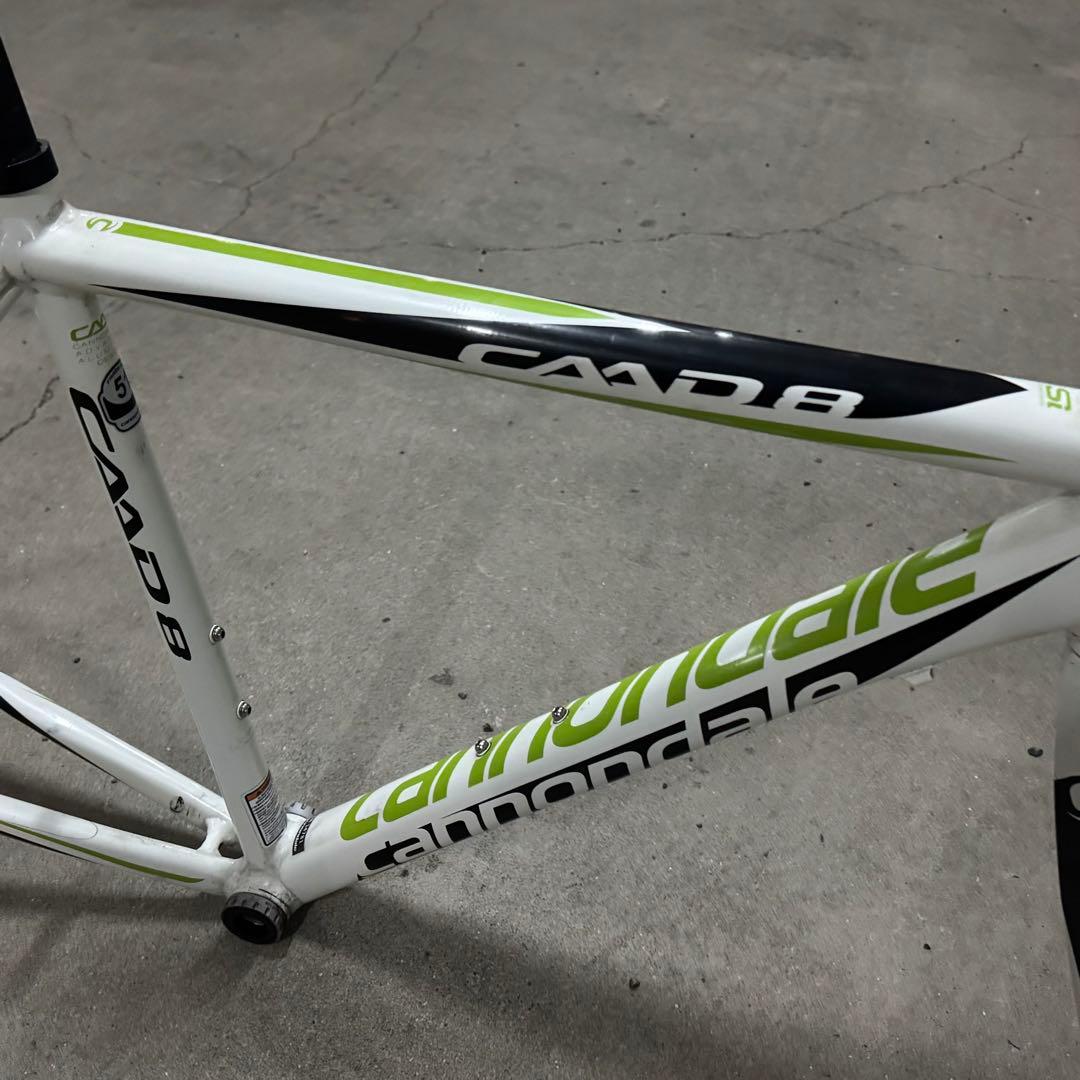 CANNONDALE CAAD8 軽量アルミ フレームセット ロードバイク